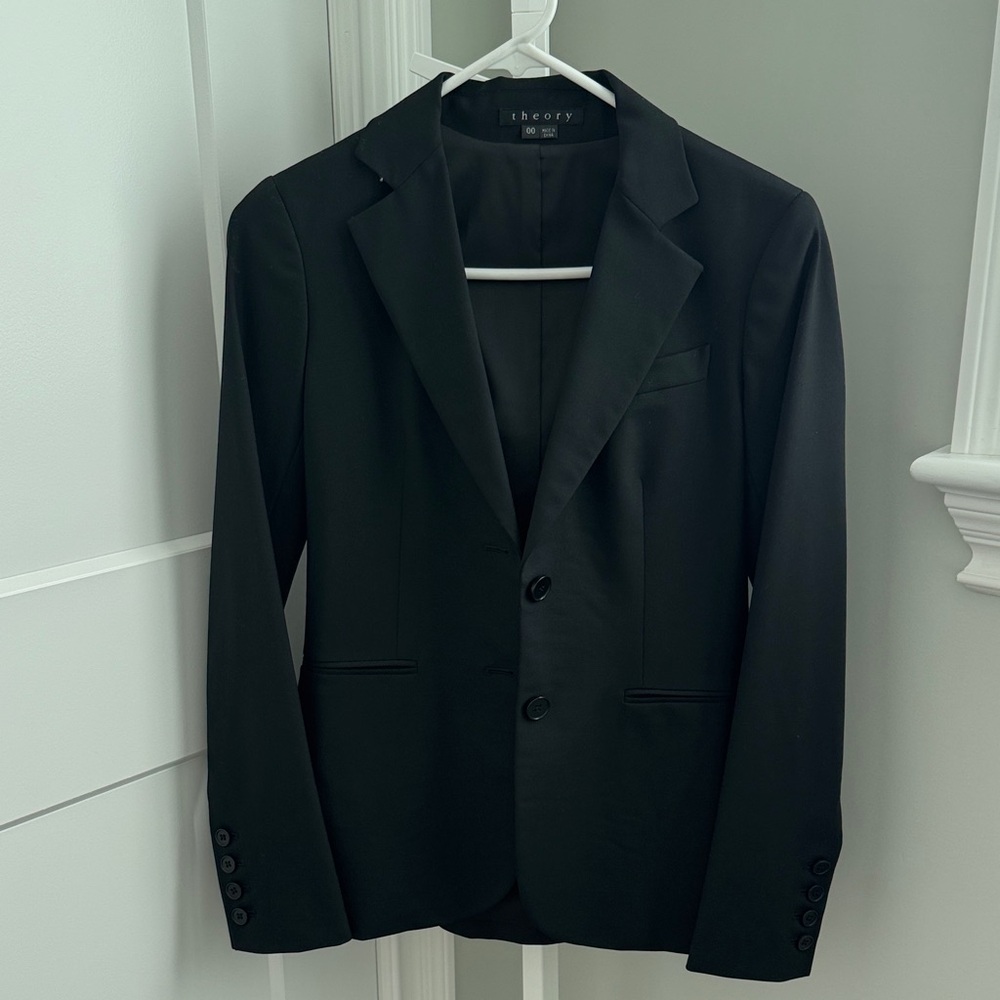 Theory Women's Black Blazer